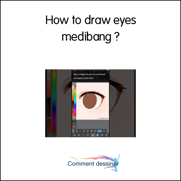 How to draw eyes medibang